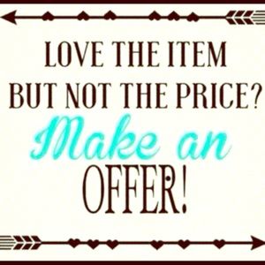 Willing to negotiate ❤️❤️❤️